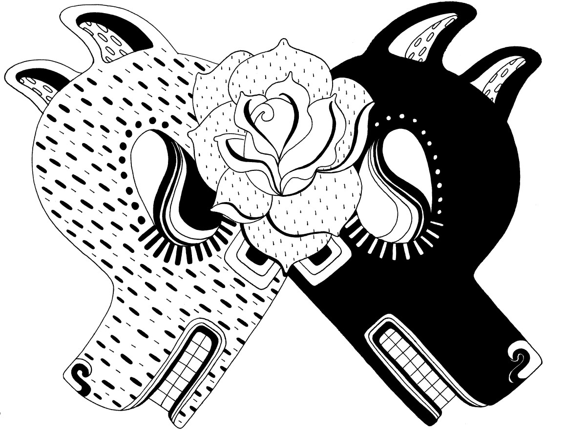 Es una aventura crear cada animal, todos estos trabajos se van concretando y en medio de esa búsqueda me encuentro los elementos que definen cada reinterpretación. Trabajo sobre la marcha, me interesa hacer collage, graffiti, muralismo, escultura, gráfica y pintar.